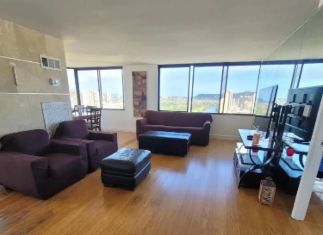 Apartment With Beautiful View In Hawaii Honolulu